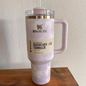 Limited Edition Color Wisteria Tie Dye Stanley Quencher 40oz Tumbler